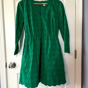 J. Crew Eyelet Dress